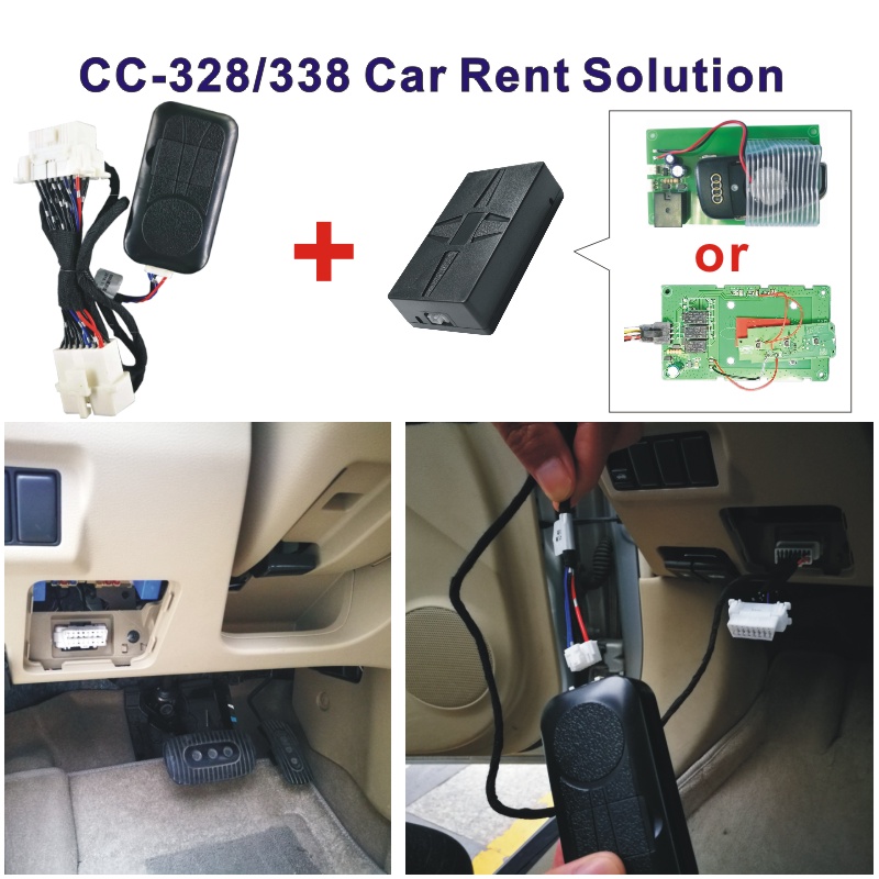 CC-328(2G)/CC-338(4G) Simply Car Rent Control